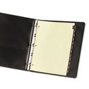 Avery Preprinted Red Leather Tab Dividers with Clear Reinforced Edge, 12-Tab, Jan. to Dec., 11 x 8.5, Buff, 1 Set