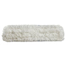 Rubbermaid Flow Flat Mop, Nylon, 18", White,