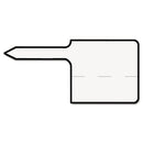 DYMO LW Price Tag Labels, 0.93" x 0.87", White, 400 Labels/Roll