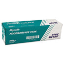 Reynolds Wrap Metro Light-Duty PVC Film Roll with Cutter Box, 18" x 2,000 ft, Clear