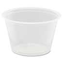 Dart Conex Complements Portion/Medicine Cups, 4 oz, Clear, 125/Bag, 20 Bags/Carton
