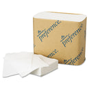 Georgia Pacific Singlefold Interfolded Bathroom Tissue, Septic Safe, 1-Ply, White, 400 Sheets/Pack, 60 Packs/Carton
