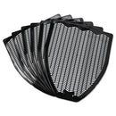 Impact Disposable Urinal Floor Mat, Nonslip, Fresh Blast Scent, 17 1/2 x 20 3/8, Black, 6/Carton