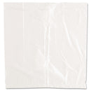 Inteplast Group Ice Bucket Liner Bags, 3 qt, 0.24 mil, 12" x 12", Clear, 1,000/Carton