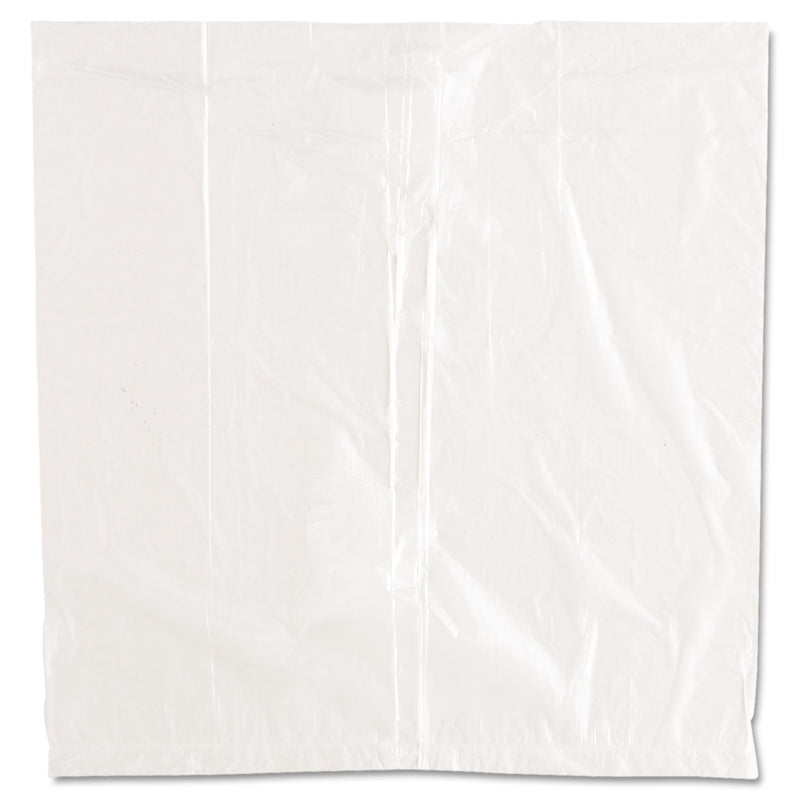 Inteplast Group Ice Bucket Liner Bags, 3 qt, 0.24 mil, 12" x 12", Clear, 1,000/Carton