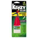Krazy Glue Maximum Bond Krazy Glue, 0.18 oz, Dries Clear