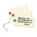 Avery Unstrung Shipping Tags, 11.5 pt Stock, 4.75 x 2.38, Manila, 1,000/Box