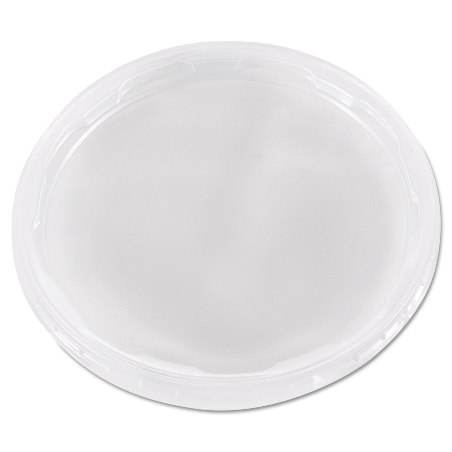 Deli Container Lids, Plug-Style, Clear, Plastic, 50/Pack, 10 Packs ...
