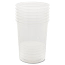 WNA Deli Containers, 32 oz, Clear, Plastic, 50/Pack, 10 Packs/Carton