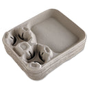 Chinet StrongHolder Molded Fiber Cup/Food Trays, 8 oz to 44 oz, 2 Cups, Beige, 100/Carton
