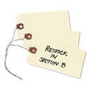 Avery Double Wired Shipping Tags, 11.5 pt Stock, 4.75 x 2.38, Manila, 1,000/Box
