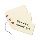 Avery Double Wired Shipping Tags, 11.5 pt Stock, 6.25 x 3.13, Manila, 1,000/Box