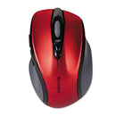 Kensington Pro Fit Mid-Size Wireless Mouse, 2.4 GHz Frequency/30 ft Wireless Range, Right Hand Use, Ruby Red