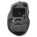 Kensington Pro Fit Mid-Size Wireless Mouse, 2.4 GHz Frequency/30 ft Wireless Range, Right Hand Use, Black
