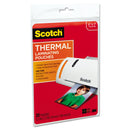 Scotch Laminating Pouches, 5 mil, 5" x 7", Gloss Clear, 20/Pack