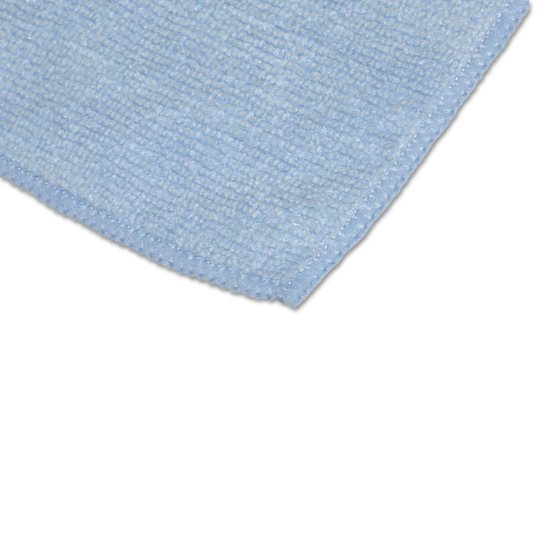 Endust Large-Sized Microfiber Towels Two-Pack, 15 x 15, Unscented, Blue, 2/Pack