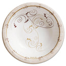 Dart Symphony Paper Dinnerware, Heavyweight Bowl, 12 oz, Tan, 125/Pack