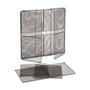 Safco Onyx Mesh Cube, 28.5w x 14.5d x 28.5h, Black