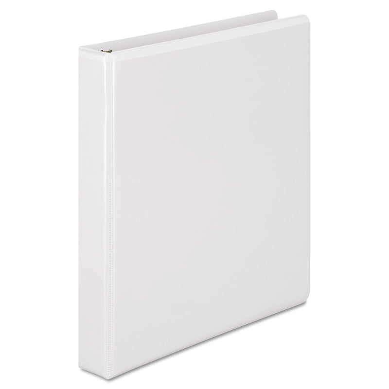 Wilson Jones Heavy-Duty D-Ring View Binder with Extra-Durable Hinge, 3 Rings, 1" Capacity, 11 x 8.5, White
