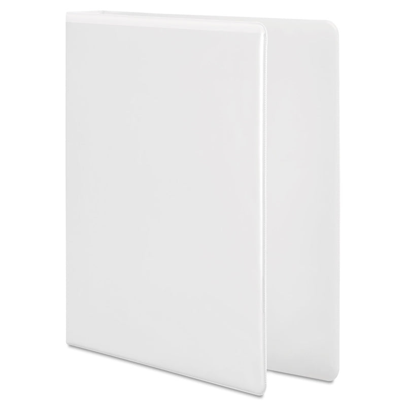 Wilson Jones Heavy-Duty D-Ring View Binder with Extra-Durable Hinge, 3 Rings, 1" Capacity, 11 x 8.5, White
