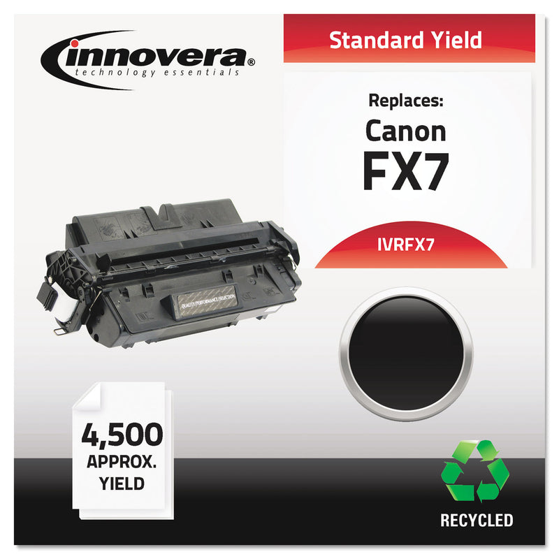 Innovera Remanufactured Black Toner, Replacement for FX-7 (7621A001AA), 4,500 Page-Yield