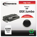 Innovera Remanufactured Black Extended-Yield Toner, Replacement for 05X (CE505XJ), 8,000 Page-Yield