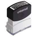 Universal Security Stamp, Obscures Area 1.69 x 0.56, Black
