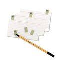 Avery Gummed Reinforced Index Tabs, 1/12-Cut, Gray, 0.44" Wide, 50/Pack