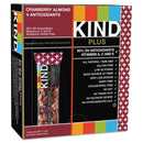 KIND Plus Nutrition Boost Bar, Cranberry Almond and Antioxidants, 1.4 oz, 12/Box