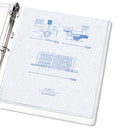 Avery Top-Load Sheet Protector, Economy Gauge, Letter, Semi-Clear, 100/Box