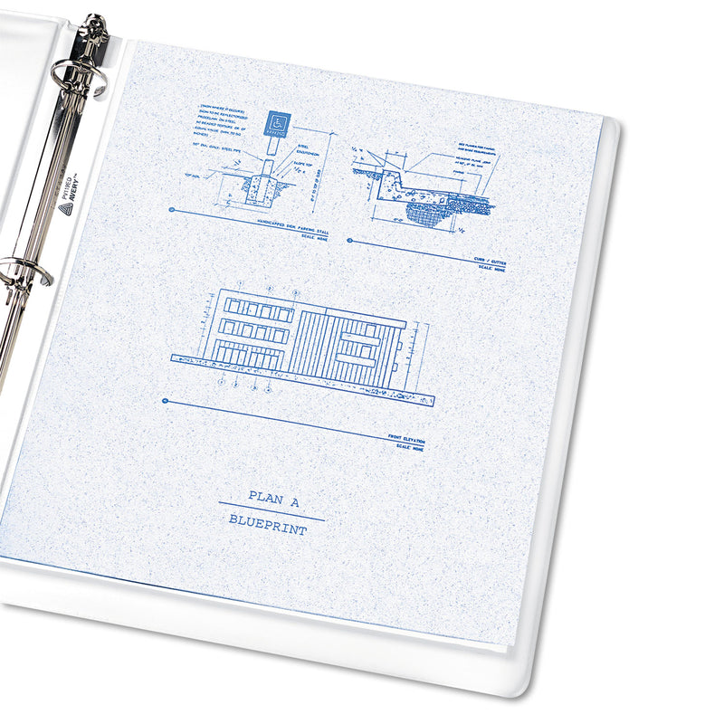 Avery Top-Load Sheet Protector, Economy Gauge, Letter, Semi-Clear, 100/Box