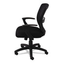 OIF Swivel/Tilt Mesh Mid-Back Task Chair, Supports Up to 250 lb, 17.91" to 21.45" Seat Height, Black