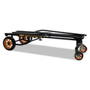 Advantus Multi-Cart 8-in-1 Cart, 500 lb Capacity, 33.25 x 17.25 x 42.5, Black