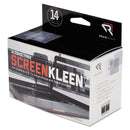 Read Right ScreenKleen Alcohol-Free Wipes, Cloth, 5 x 5, 14/Box