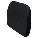 Advantus Memory Foam Massage Lumbar Cushion, 12.75 x 3.75 x 12, Black