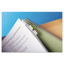 Post-it 1" Lined Tabs, 1/5-Cut, Lined, Assorted Colors, 1" Wide, 66/Pack