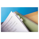 Post-it 1" Lined Tabs, 1/5-Cut, Assorted Bright Colors, 1" Wide, 66/Pack