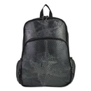 Eastsport Mesh Backpack, Fits Devices Up to 17", Polyester, 12 x 17.5 x 5.5, Black