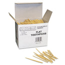 Creativity Street Flat Wood Toothpicks, Natural, 2,500/Pack