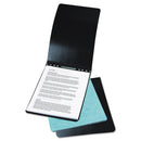 ACCO PRESSTEX Report Cover w/Tyvek Reinforced Hinge, Top Bound, Two-Piece Prong Fastener, 3" Capacity, 8.5 x 11, Black/Black