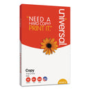 Universal Copy Paper, 92 Bright, 20 lb Bond Weight, 11 x 17, White, 500 Sheets/Ream, 5 Reams/Carton
