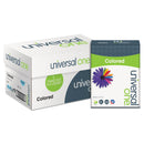 Universal Deluxe Colored Paper, 20 lb Bond Weight, 8.5 x 11, Blue, 500/Ream