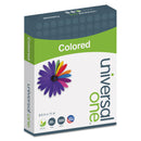 Universal Deluxe Colored Paper, 20 lb Bond Weight, 8.5 x 11, Goldenrod, 500/Ream