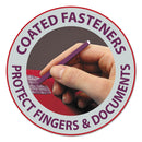 Smead 6-Section Pressboard Top Tab Pocket-Style Classification Folders with SafeSHIELD Fasteners, 2 Dividers, Letter, Red, 10/Box