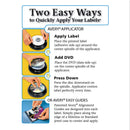 Avery Inkjet DVD Labels, Matte White, 20/Pack