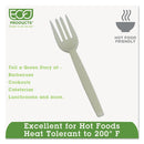 Eco-Products Plant Starch Fork - 7", 50/Pack, 20 Pack/Carton