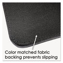 Artistic Sagamore Desk Pad, with Decorative Stitching, 38 x 24, Black
