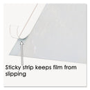 Artistic Second Sight Clear Plastic Desk Protector, with Hinged Protector, 25.5 x 21, Clear