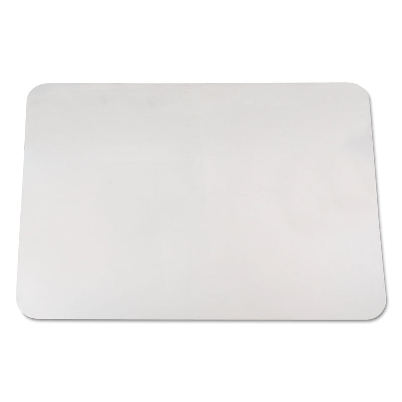 Artistic KrystalView Desk Pad with Antimicrobial Protection, Glossy Finish, 24 x 19, Clear
