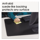 Artistic Rhinolin II Desk Pad with Antimicrobial Protection, 36 x 24, Black